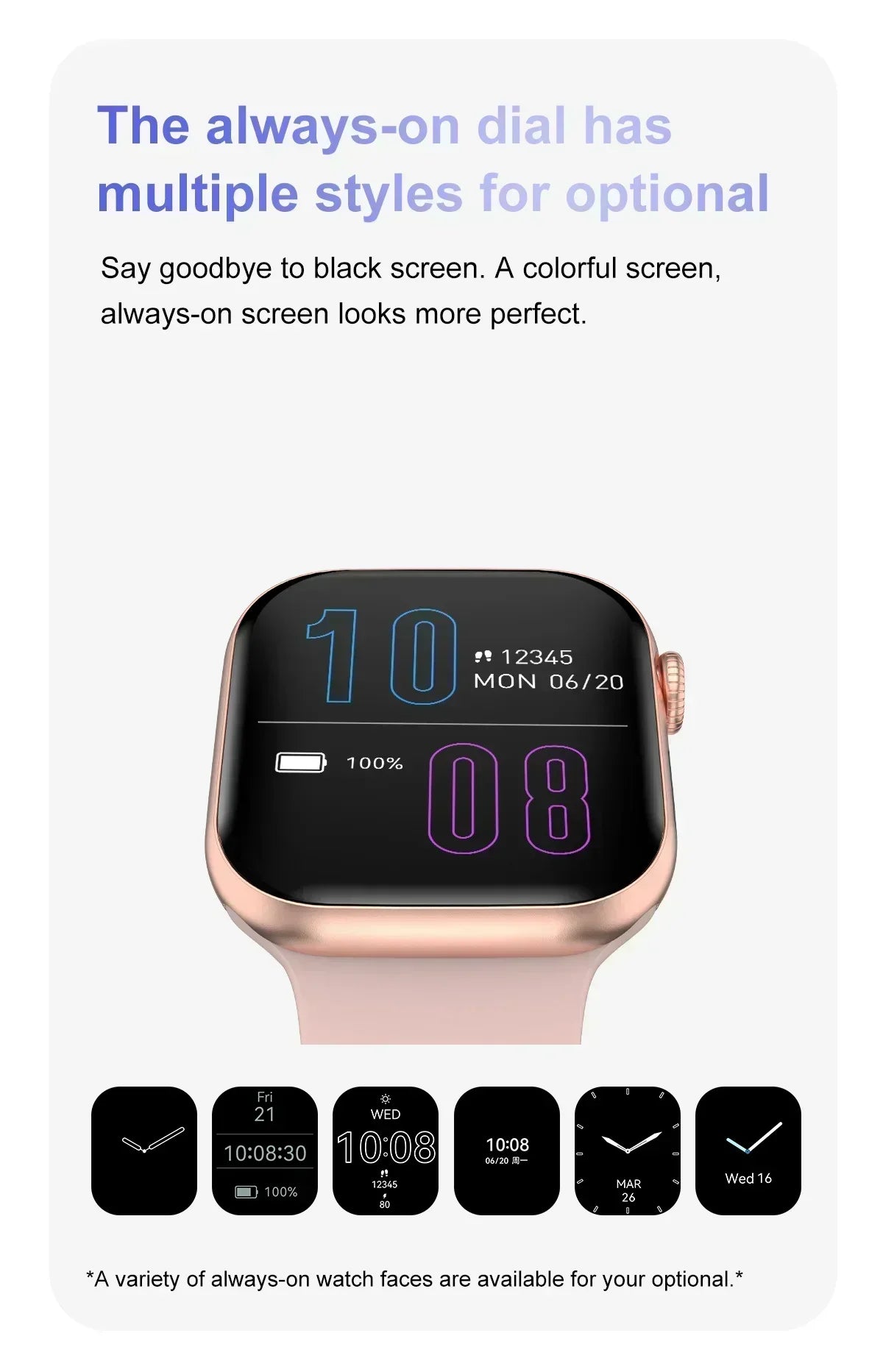 New Watch Series 10 Mini 3D Surround Music NFC Bluetooth 1.85 inch