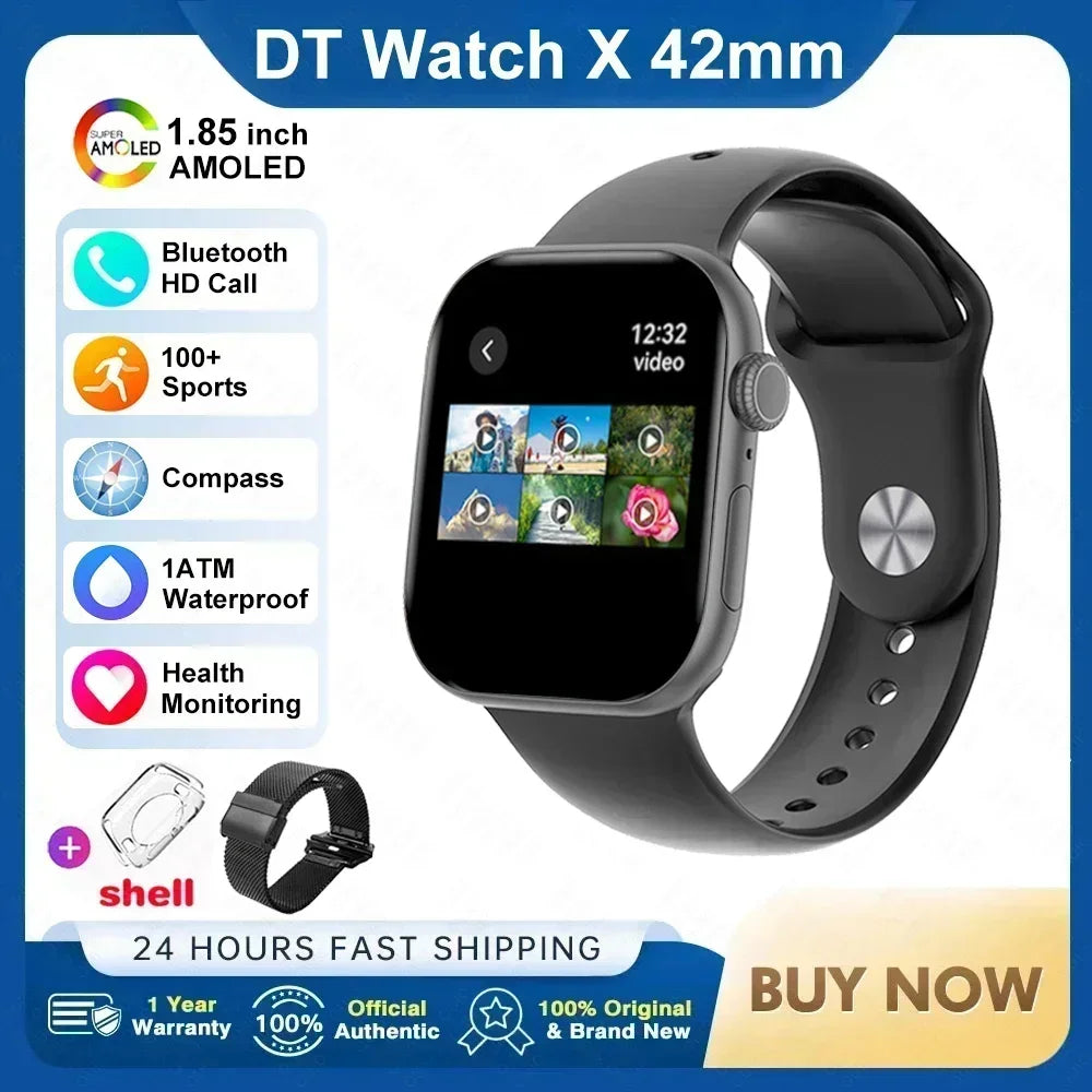 New Watch Series 10 Mini 3D Surround Music NFC Bluetooth 1.85 inch