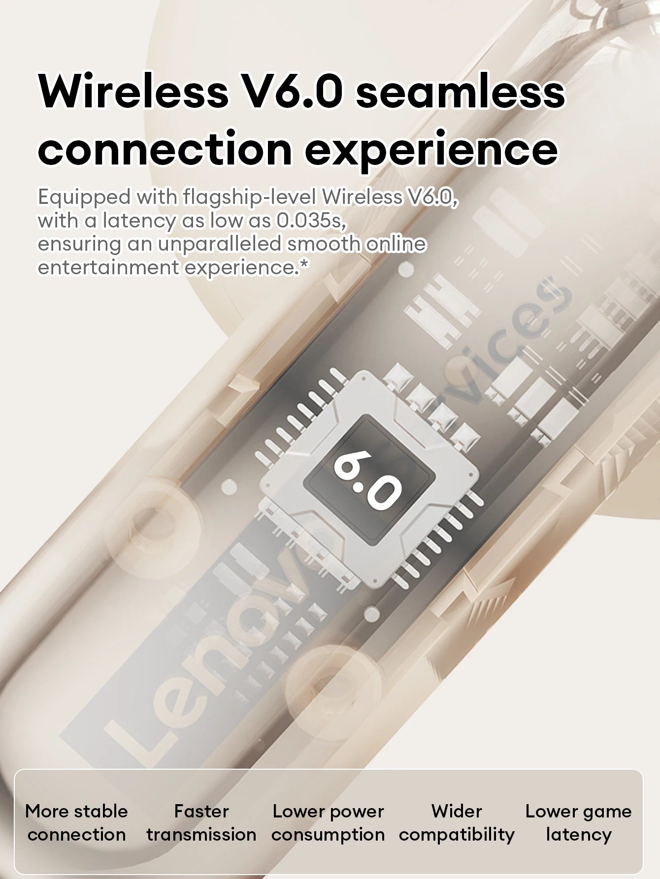 Lenovo TWS Earbuds – Clear Calls & Noise Control