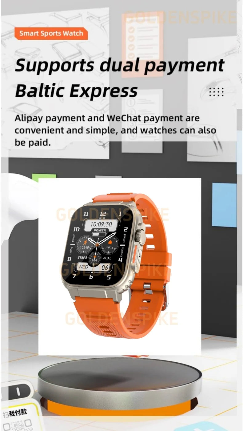Smartwatch S9 Ultra 4G LTE Android9.0 Watch 2.2 inch build in camera - GPS WIFI SIM