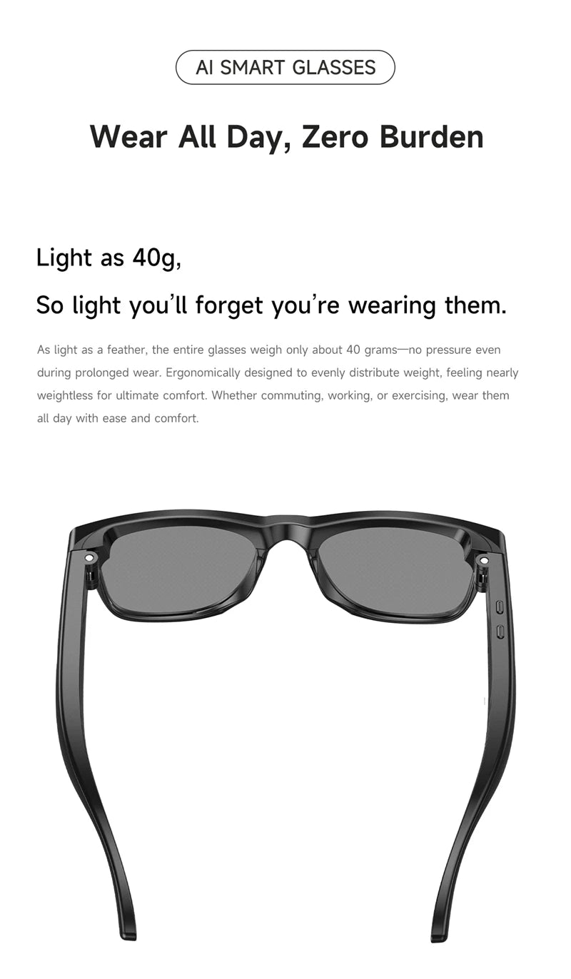 NextGen AI Smart Glasses – 6K HD Camera & Bluetooth Calling