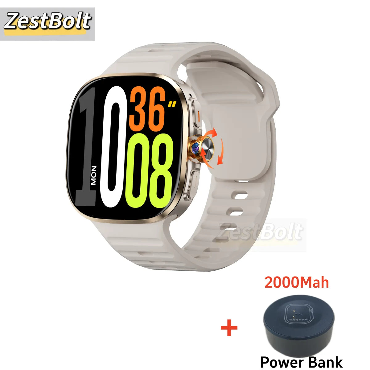 New M99 5G Cellular Version Smartwatch 2.4inch Amoled Larger Screen Rotary Camera Sim Card Slot WIFI