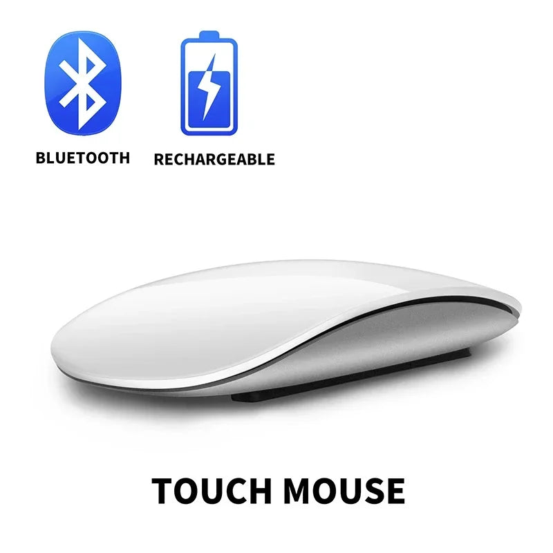 Magic Touch rechargeable Wireless Mouse – Dual Mode & Silent Click