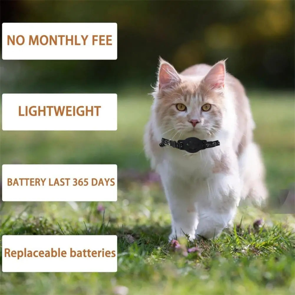 Smart GPS Pet Tracker Collar – Anti-Lost for Cats & Dogs