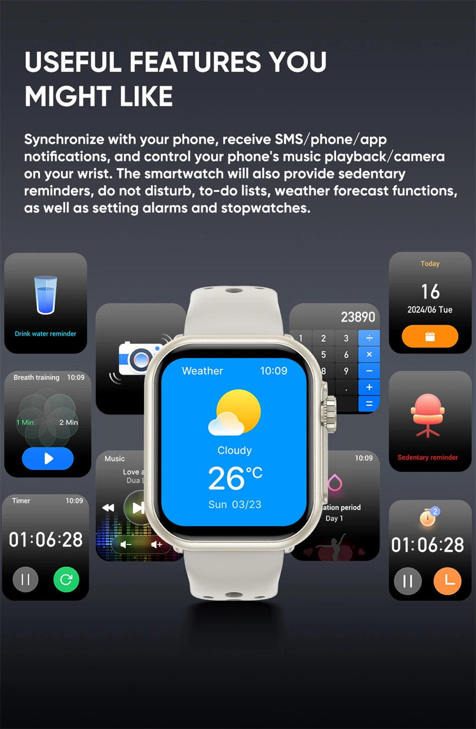 2025 New For Xiaomi Smart Watch Ultra