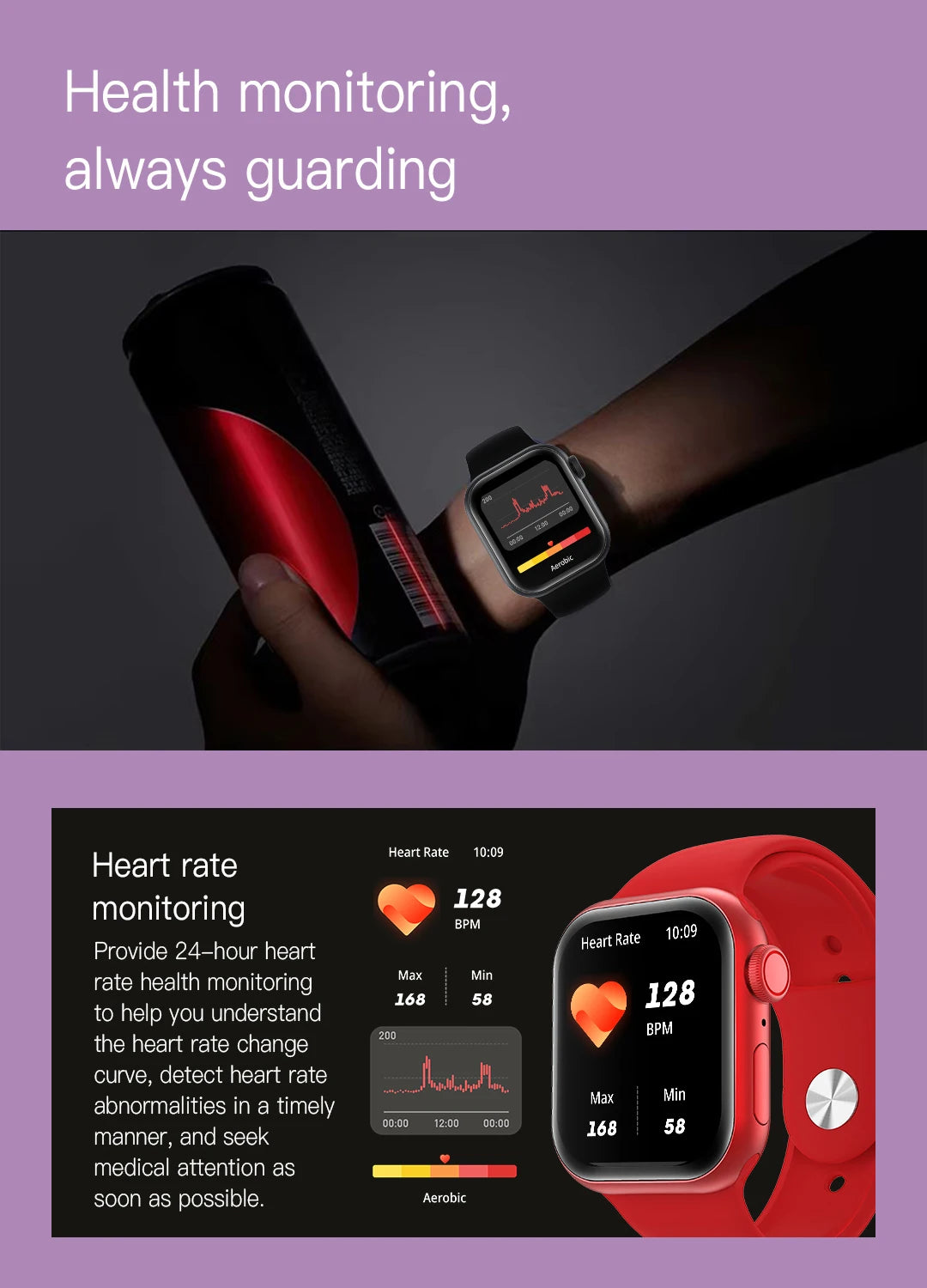 Smart Watch for Women Calorie Counting Sport Watch