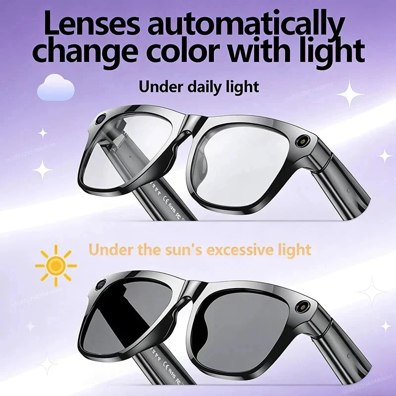 NextGen AI Smart Glasses – 6K HD Camera & Bluetooth Calling