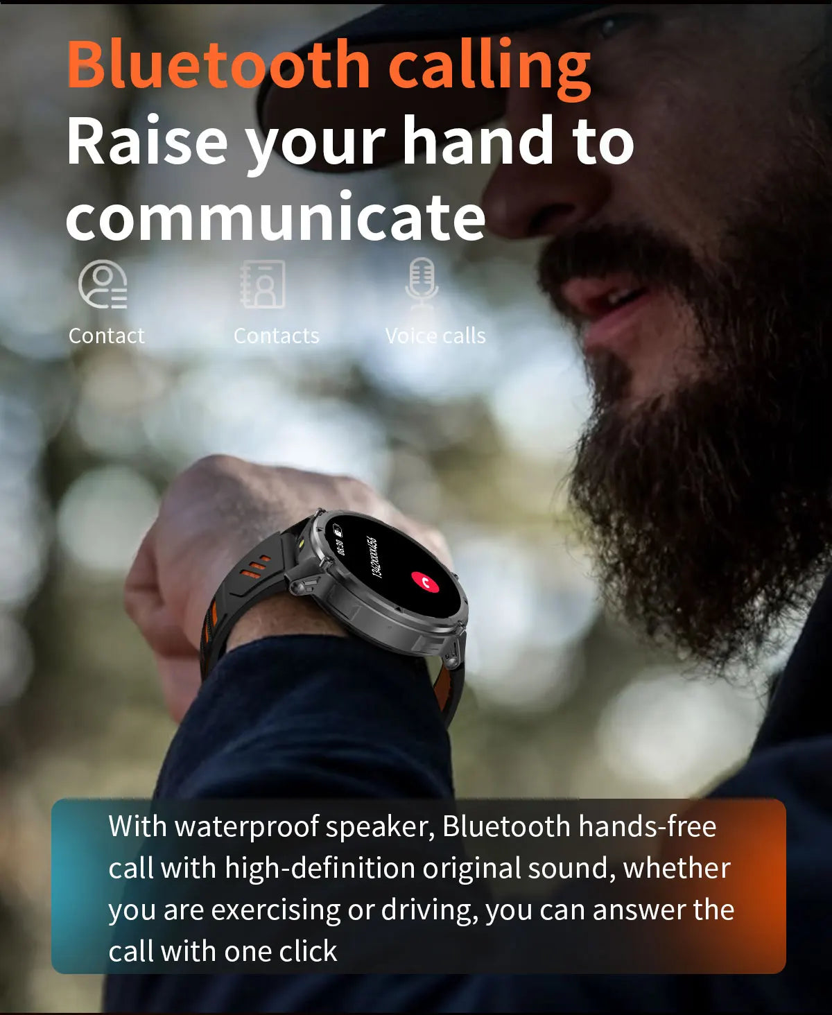 2026 New T-Rex3 Ultra 1100Mah Military Smart Watch Men 1.7"AMOLED GPS Path 5ATM Waterproof Compass LED Flashlight Smartwatch iOS