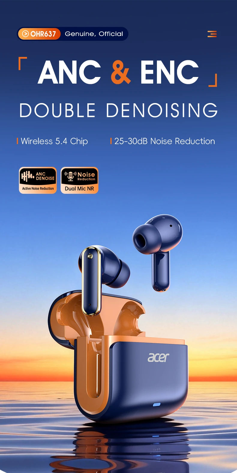 Acer Ohr637 – Block Noise, Enjoy Pure Sound
