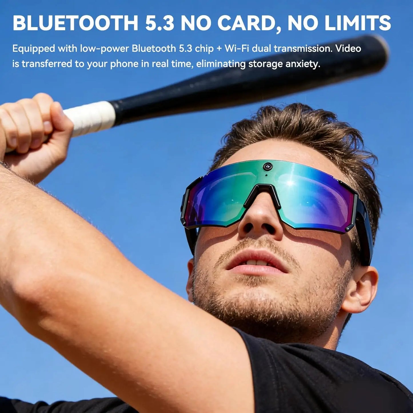 POV Smart Glasses – Capture Life Hands-Free (1080P)
