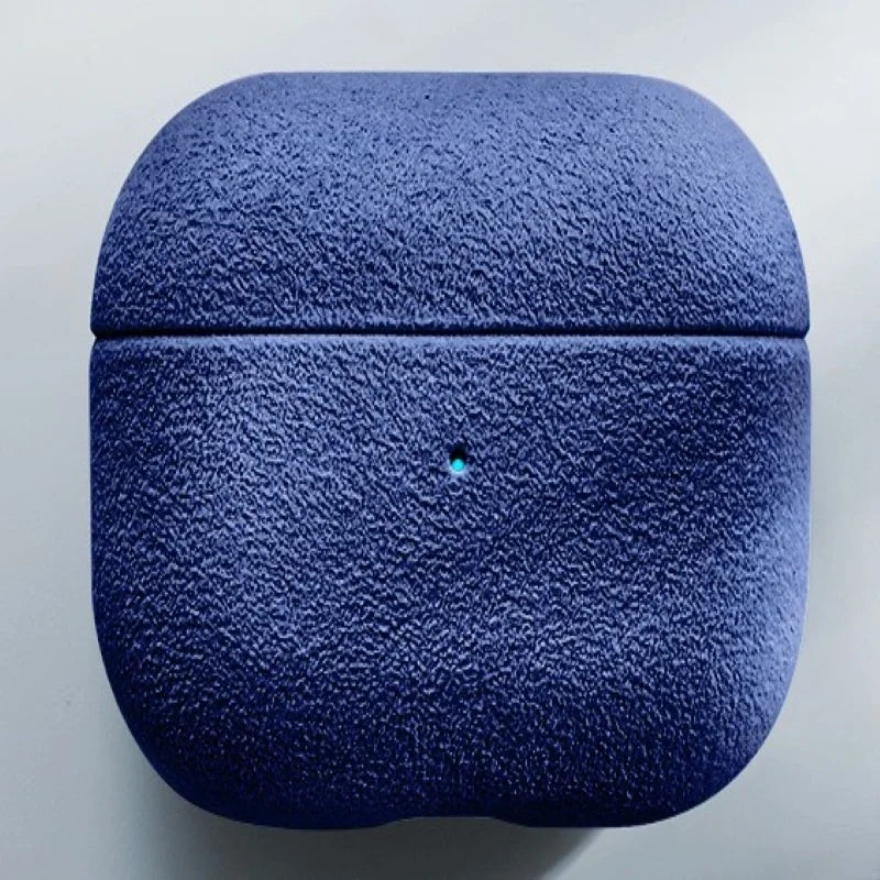 Luxury Suede AirPods Case – Elegant & Protective Design