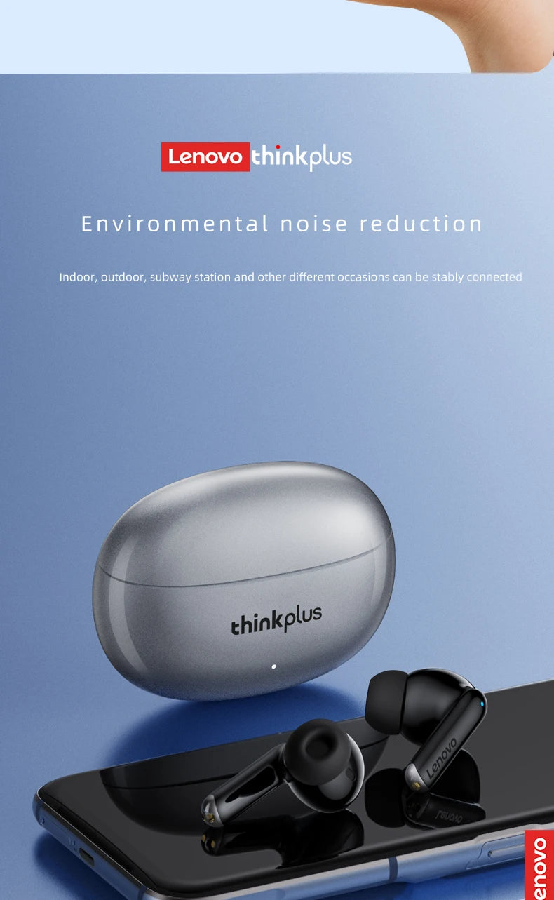 Lenovo XT88 Wireless Earbuds – HiFi Sound & Noise Reduction
