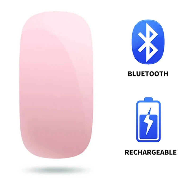 Ultra-Slim Wireless Mouse – Rechargeable, Silent & Smooth