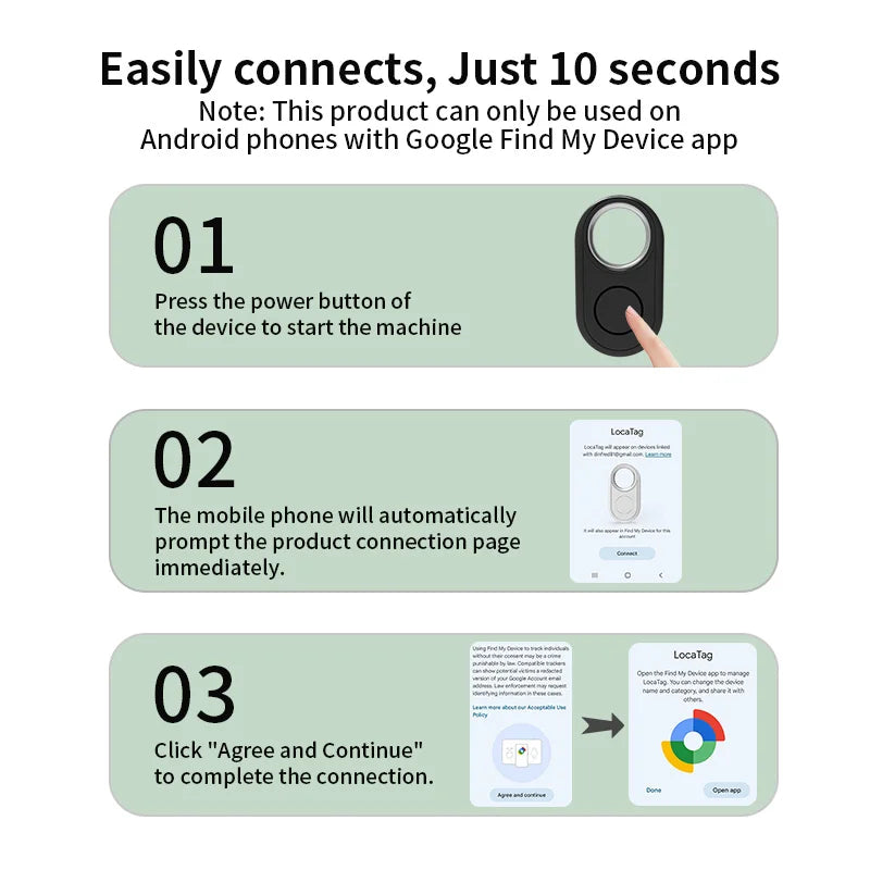 Never Lose Your Items – Smart Anti-Lost Tracker Tag