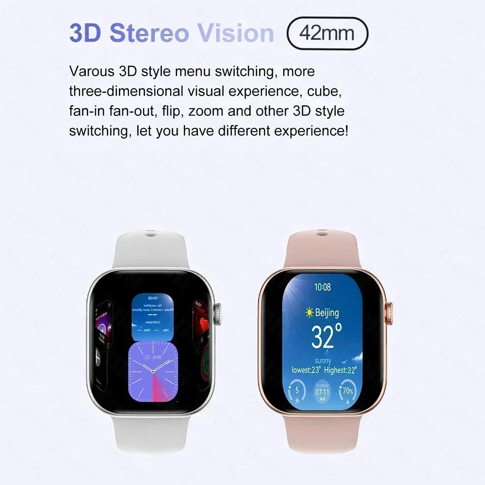 New Watch Series 10 Mini 3D Surround Music NFC Bluetooth 1.85 inch