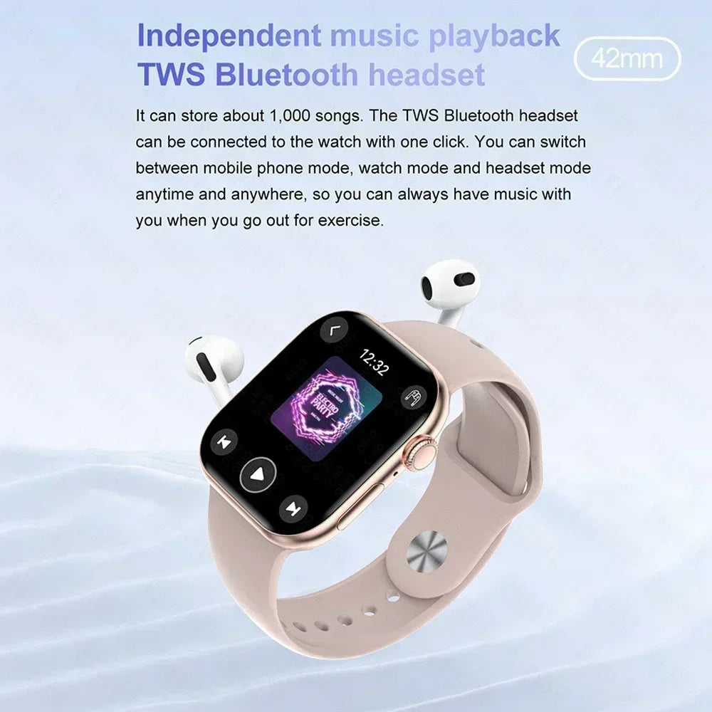 New Watch Series 10 Mini 3D Surround Music NFC Bluetooth 1.85 inch