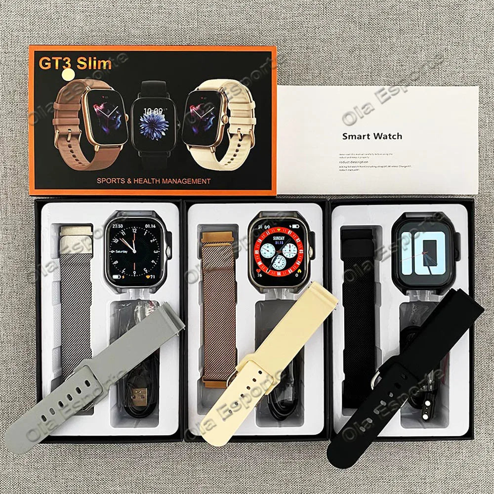 GT3 Slim Smart Watch 2.01 Inch  Waterproof