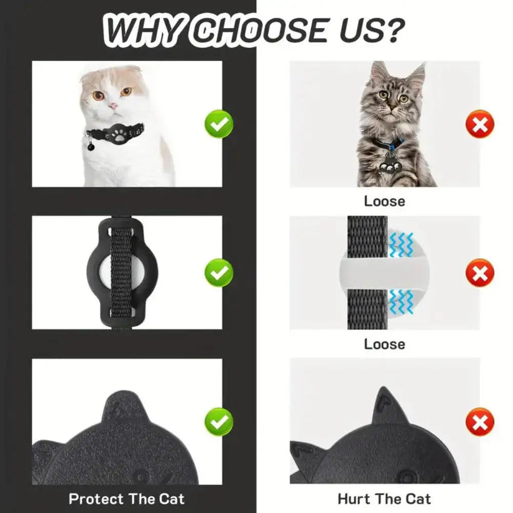 Smart GPS Pet Tracker Collar – Anti-Lost for Cats & Dogs