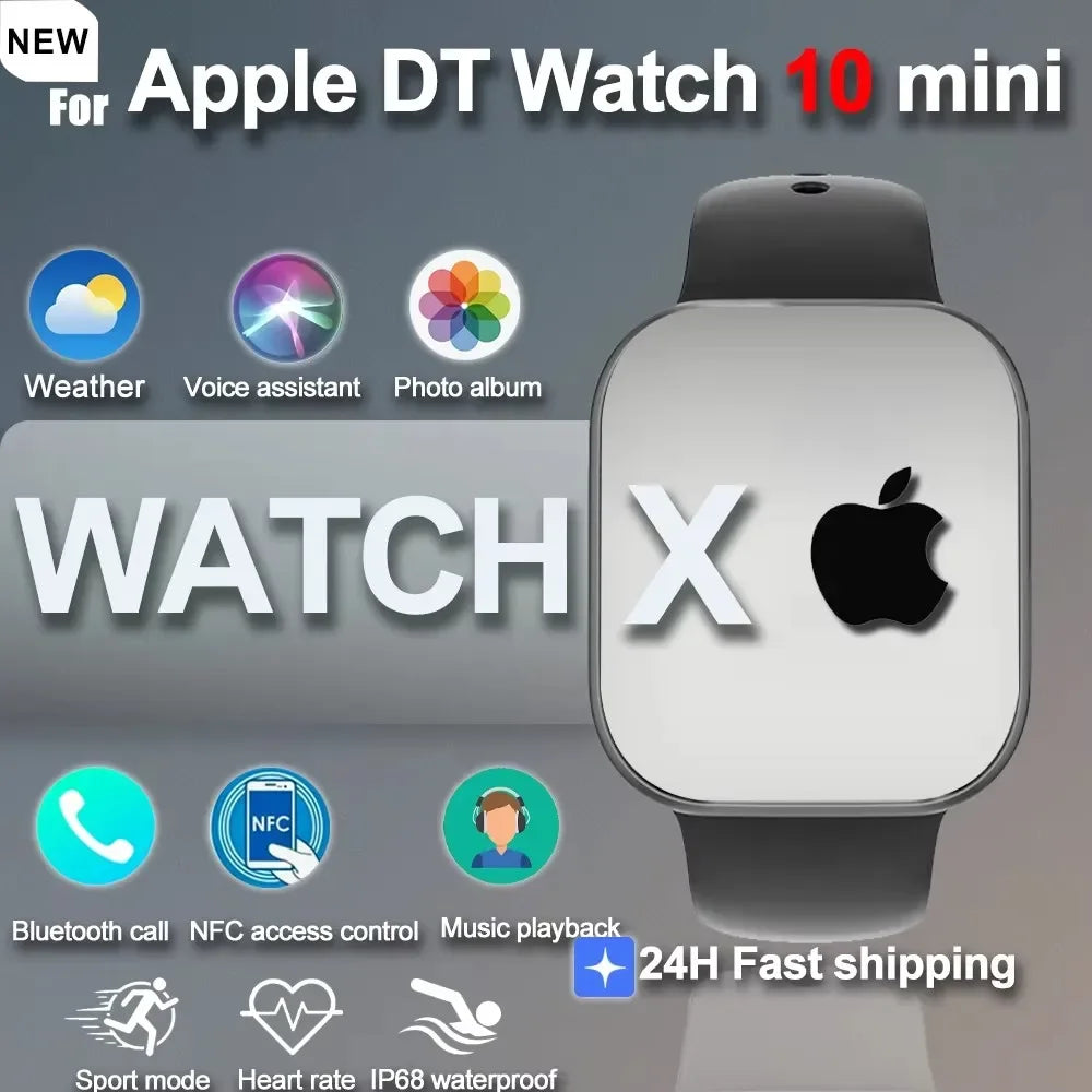 New Watch Series 10 Mini 3D Surround Music NFC Bluetooth 1.85 inch