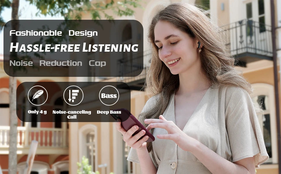 Wireless Bluetooth 5.3 Earbuds – ENC Calls & 36H Battery